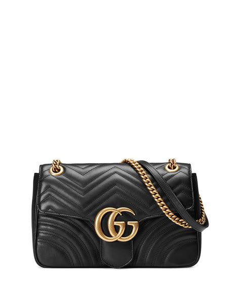 gucci purse replica black quilted red|gucci interlocking gg shoulder bag.